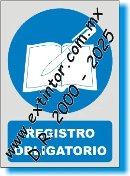 Sealamiento de Seguridad e Higiene para REGISTRO OBLIGATORIO
