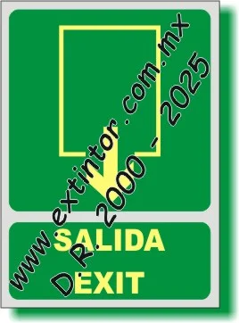 Sealamiento Bilinge Espaol-Ingls para SIN SALIDA