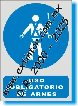 Se�alamiento de Seguridad e Higiene para USO OBLIGATORIO DE ARN�S